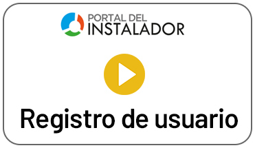 Portal del instalador - Registro